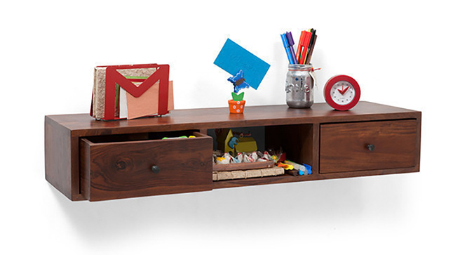 Mauld Wall/Console Shelve (Teak)